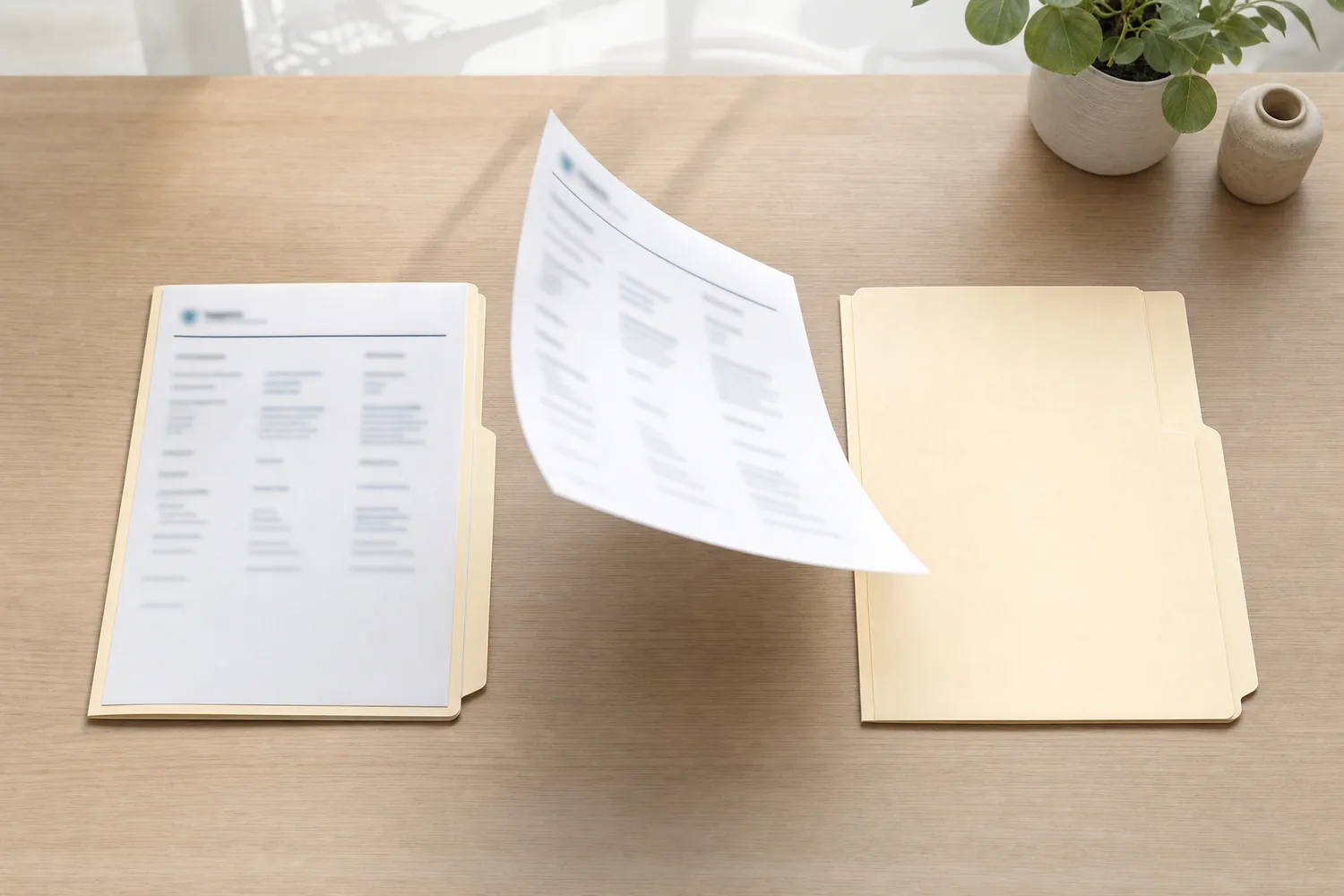 Document being exported to an EHR system